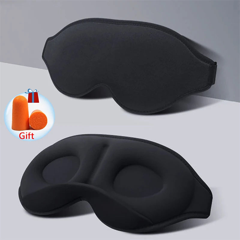 Soft 3D Sleep Mask 100% Light Blocking