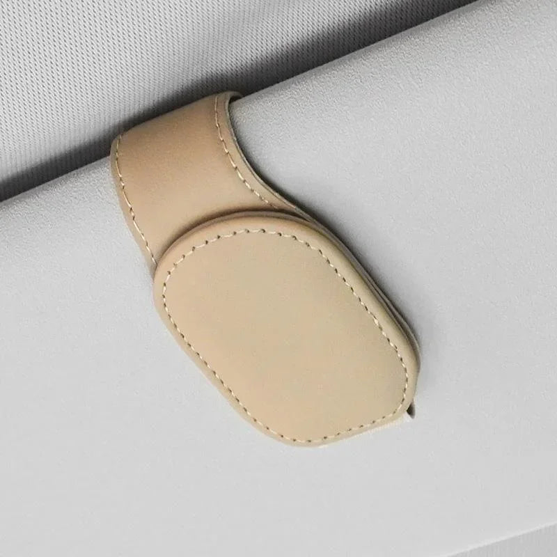 Car Glasses Case Sunglasses Clip Card Ticket Holder