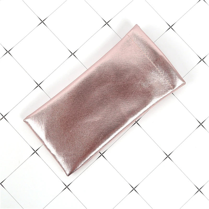 Soft Reading Glasses Case - Solid Sun Glasses Pouch Simple Eyewear Storage Bags Eyewear Accessories
