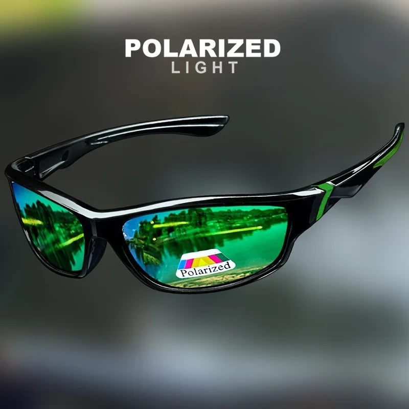 Vintage Sports Sunglasses - Men Women Fishing Running Cycling Mountaineering Sport Man Sun Glasses Anti-Glare UV400