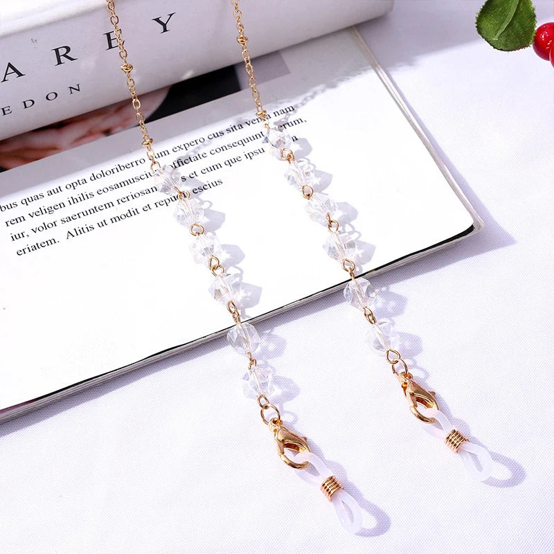 Bohemian Crystal Beaded Glasses Chains