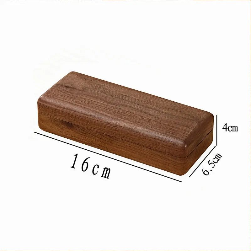 Wooden Sun Glasses Box/Eyewear Case - Accessories Portable High Quality Storage Glasses Holder Wood Eye Glass Cover Organizer