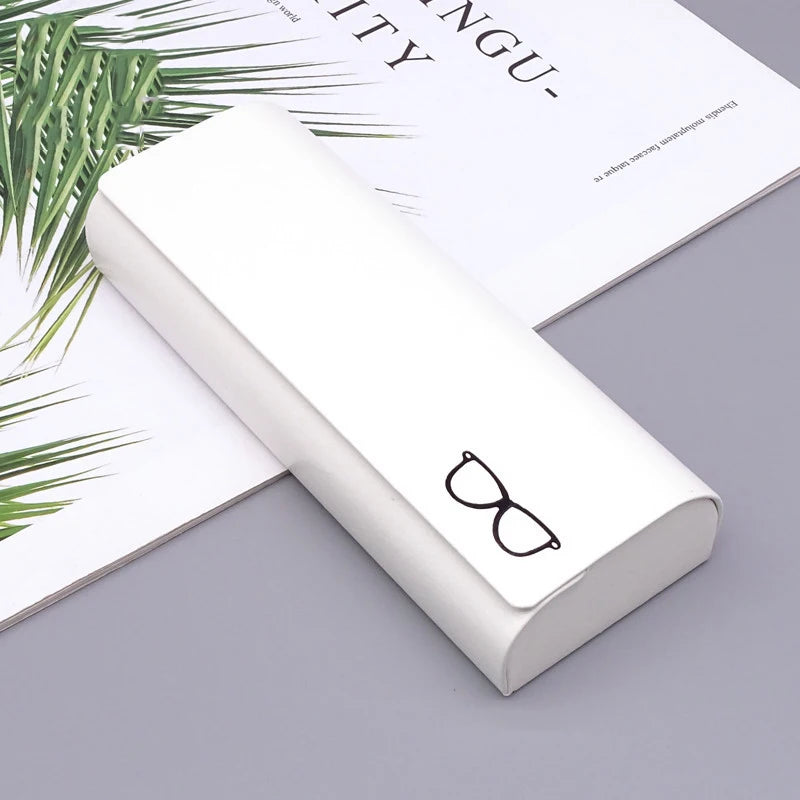 Rigid Glasses Case - New Fashion Fashion Myopia Sun Eye Box Men and Women Fashion Anti-pressure Mirror Case