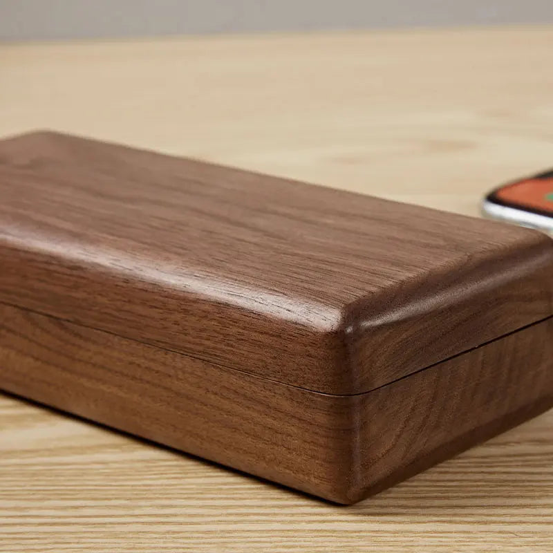 Wooden Sun Glasses Box/Eyewear Case - Accessories Portable High Quality Storage Glasses Holder Wood Eye Glass Cover Organizer
