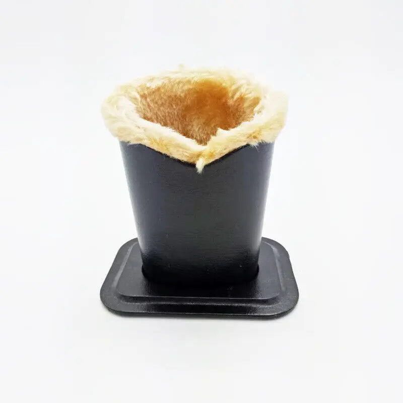 Soft Plush Lined Desktop Glasses Holder - Eyeglasses Sunglasses Stand Anti scratch Storage Case Make Up Brush Holder Pen Container