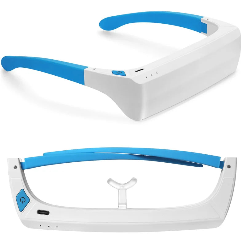SAD Light Therapy Glasses - wearable led light anti motion sickness SAD therapy Phototherapy glasses