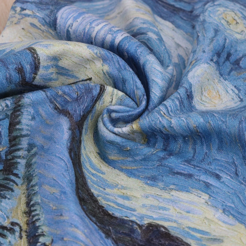 Van Gogh Microfibre Glasses Cloths - Clean Lens Dust Wiper Camera Screen Cleaner Soft Suede