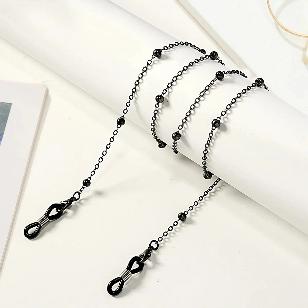 Pearl Style Glasses Chain - Pearl Flower Glasses Hanging Rope Anti-Lost Eyewear Mask Lanyard Women Sunglasses Glasses Chain