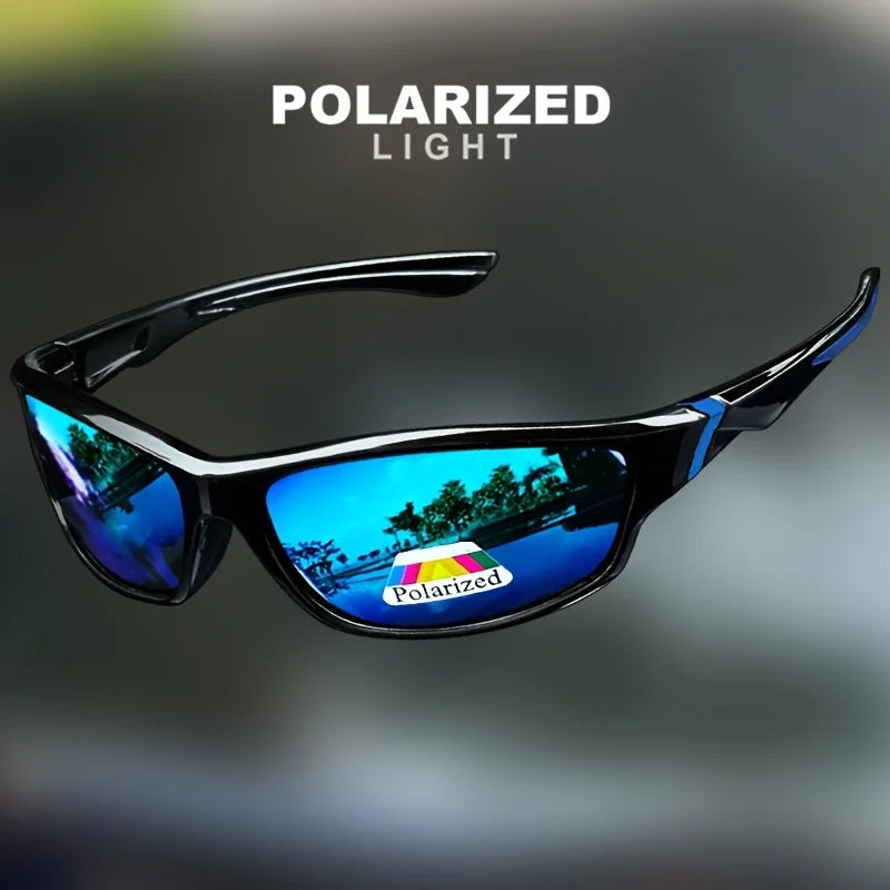 Vintage Sports Sunglasses - Men Women Fishing Running Cycling Mountaineering Sport Man Sun Glasses Anti-Glare UV400