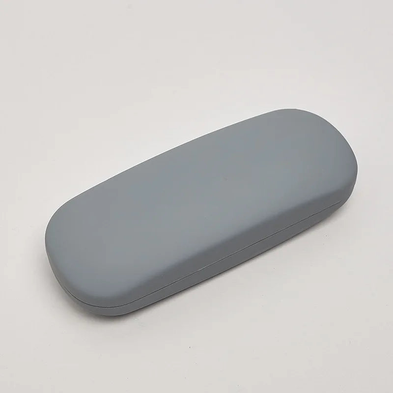 Solid Candy Color Leather Glasses Case - Sunglasses Hard Organization Students Optical Myopia Glasses Box Holder
