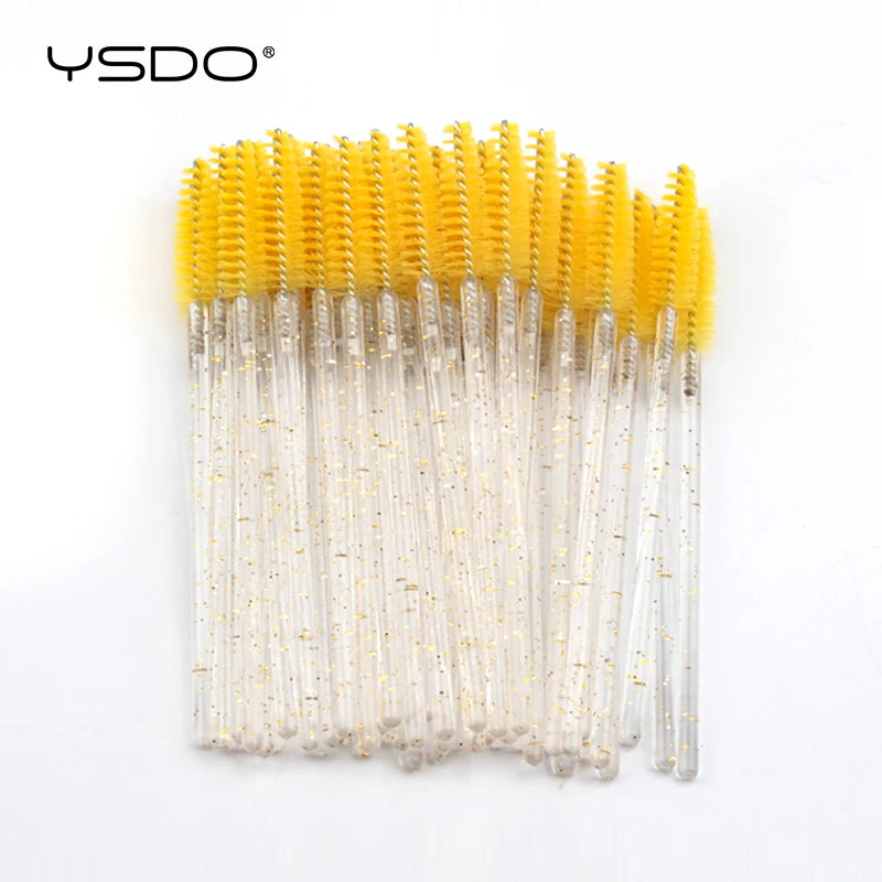 Eyelash Brushes / Mascara wands - False Eye Lashes Extension Tools Eyebrow Brush Mascara Wands Applicator Spoolers Lashes Cosmetic Tool