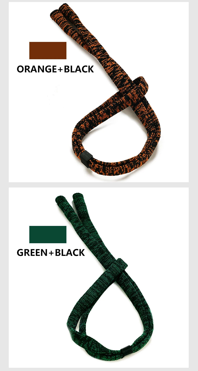 Non-Slip Sunglasses Rope Unisex Outdoors Sports Glasses Cord Women Men Eyeglasses Eyewear Cord Elastic Polyester Neck Strap