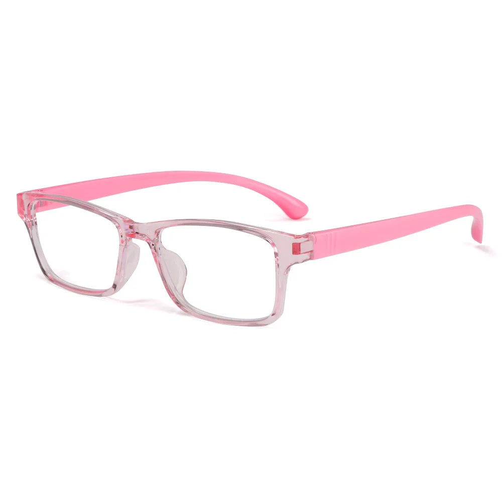 Children Round Anti-blue Light Eyeglasses Ultra Light Frame Computer Glasses Protection Portable Eyewear Goggles Spectacle