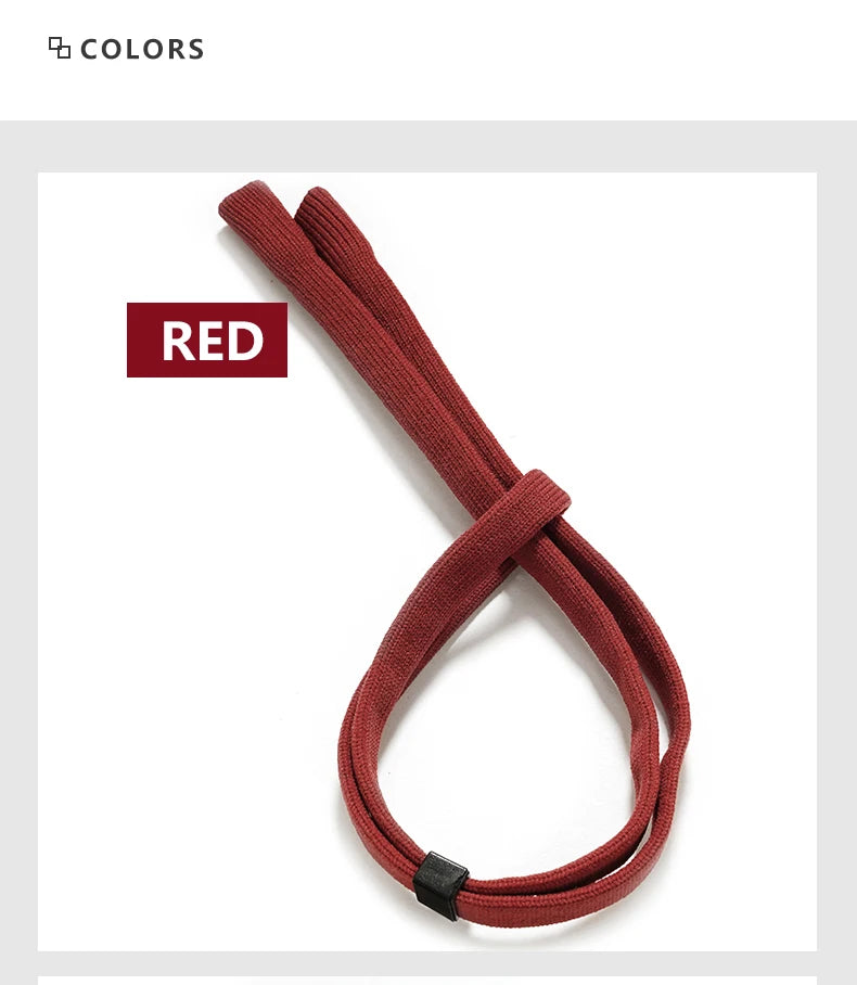 Non-Slip Sunglasses Rope Unisex Outdoors Sports Glasses Cord Women Men Eyeglasses Eyewear Cord Elastic Polyester Neck Strap