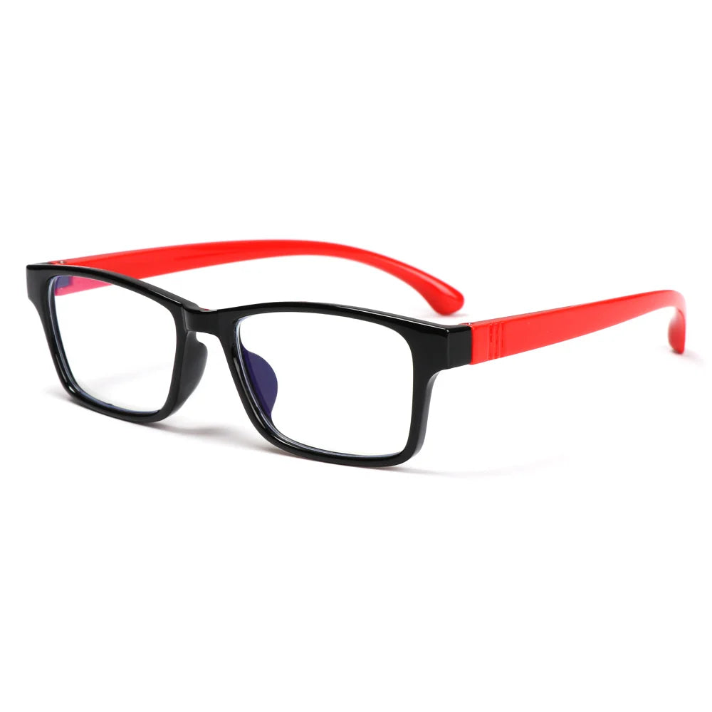 Children Round Anti-blue Light Eyeglasses Ultra Light Frame Computer Glasses Protection Portable Eyewear Goggles Spectacle