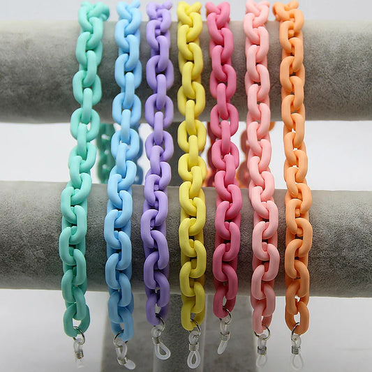 Acrylic Candy Color  Glasses Chains