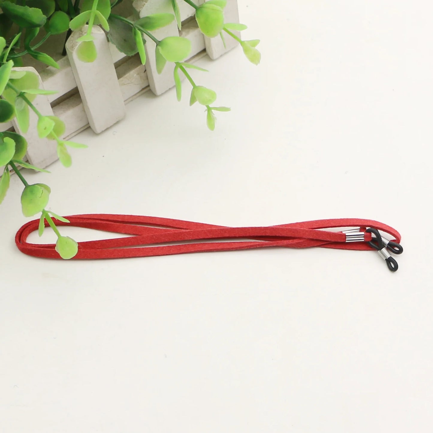 Colourful Leather Design High Elasticity Sunglasses Lanyard Strap Necklace Eyeglass Glasses Chain Cord Reading Glasses Strap Decoration