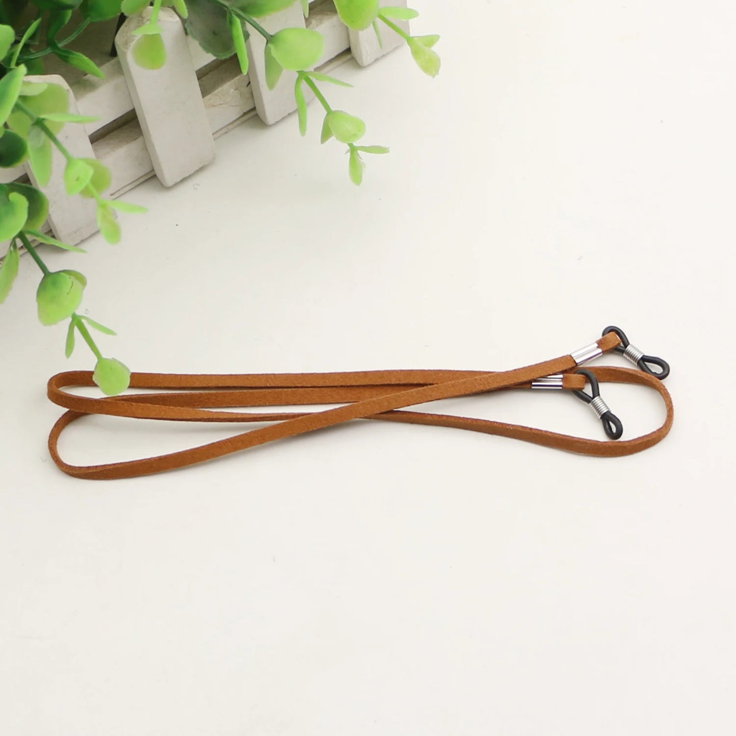 Colourful Leather Design High Elasticity Sunglasses Lanyard Strap Necklace Eyeglass Glasses Chain Cord Reading Glasses Strap Decoration