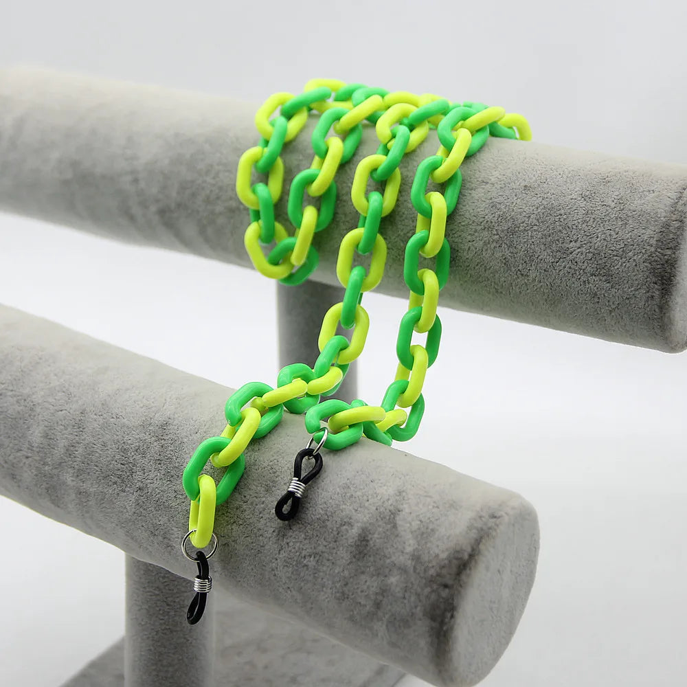 Acrylic Candy Color  Glasses Chains