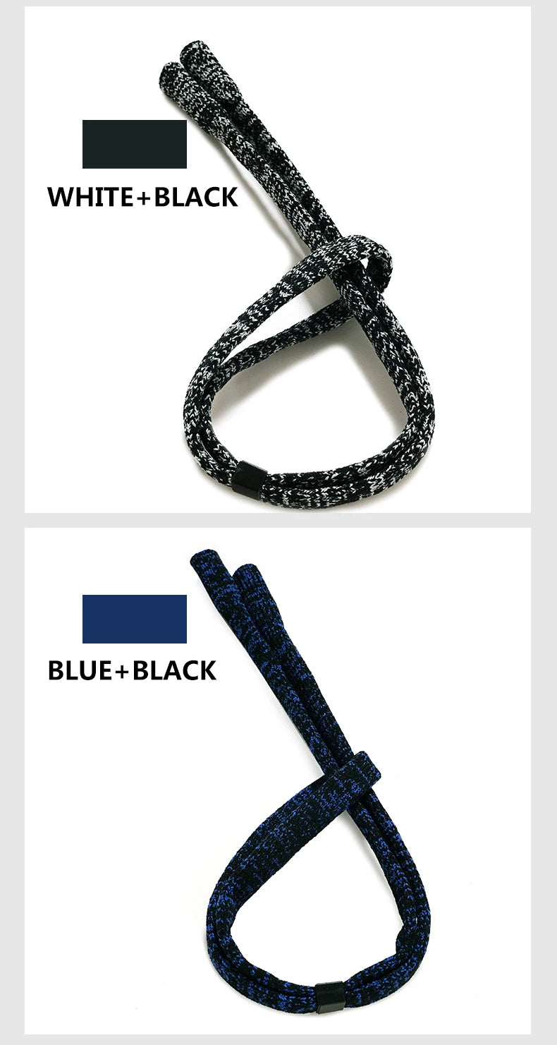 Non-Slip Sunglasses Rope Unisex Outdoors Sports Glasses Cord Women Men Eyeglasses Eyewear Cord Elastic Polyester Neck Strap