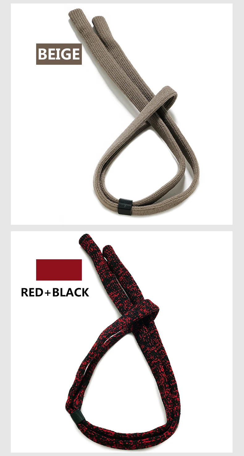 Non-Slip Sunglasses Rope Unisex Outdoors Sports Glasses Cord Women Men Eyeglasses Eyewear Cord Elastic Polyester Neck Strap