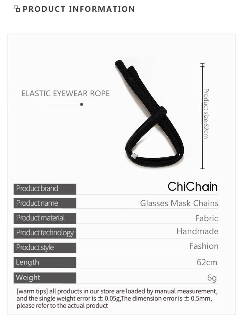 Non-Slip Sunglasses Rope Unisex Outdoors Sports Glasses Cord Women Men Eyeglasses Eyewear Cord Elastic Polyester Neck Strap