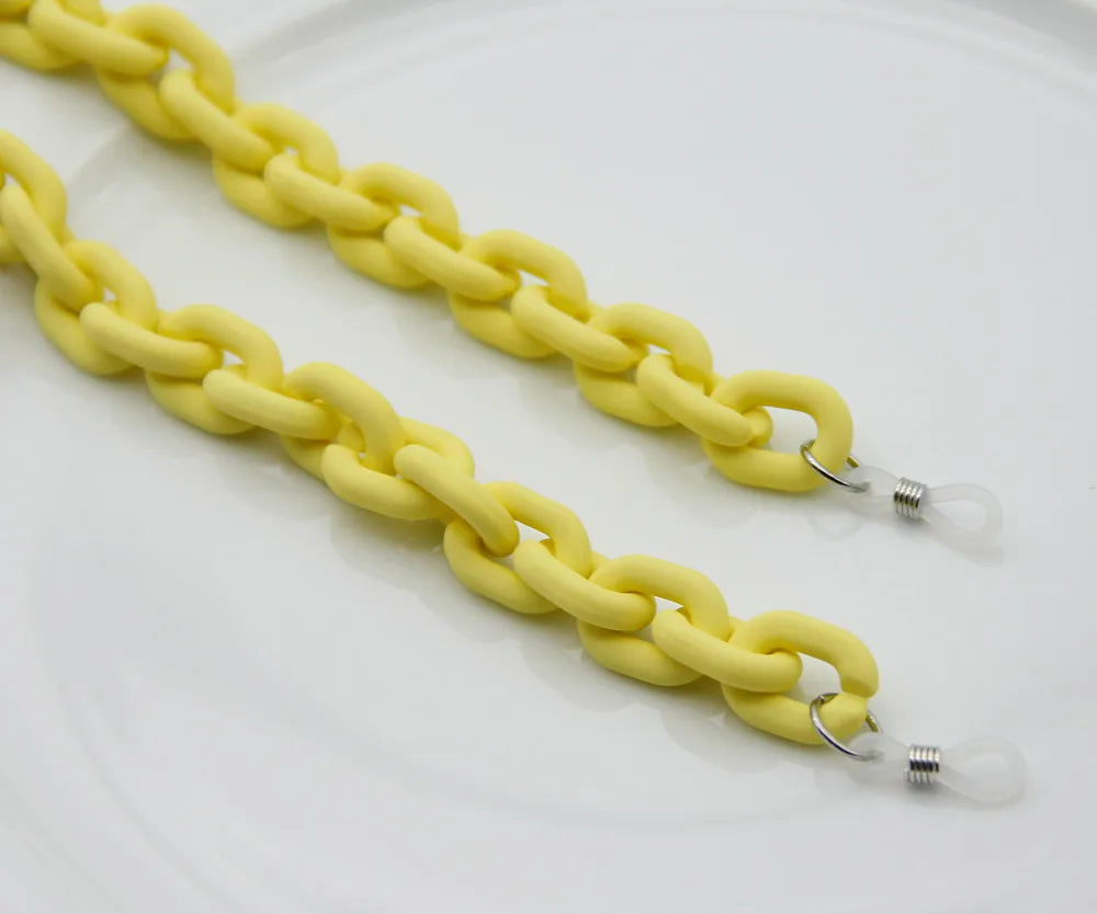 Acrylic Candy Color  Glasses Chains