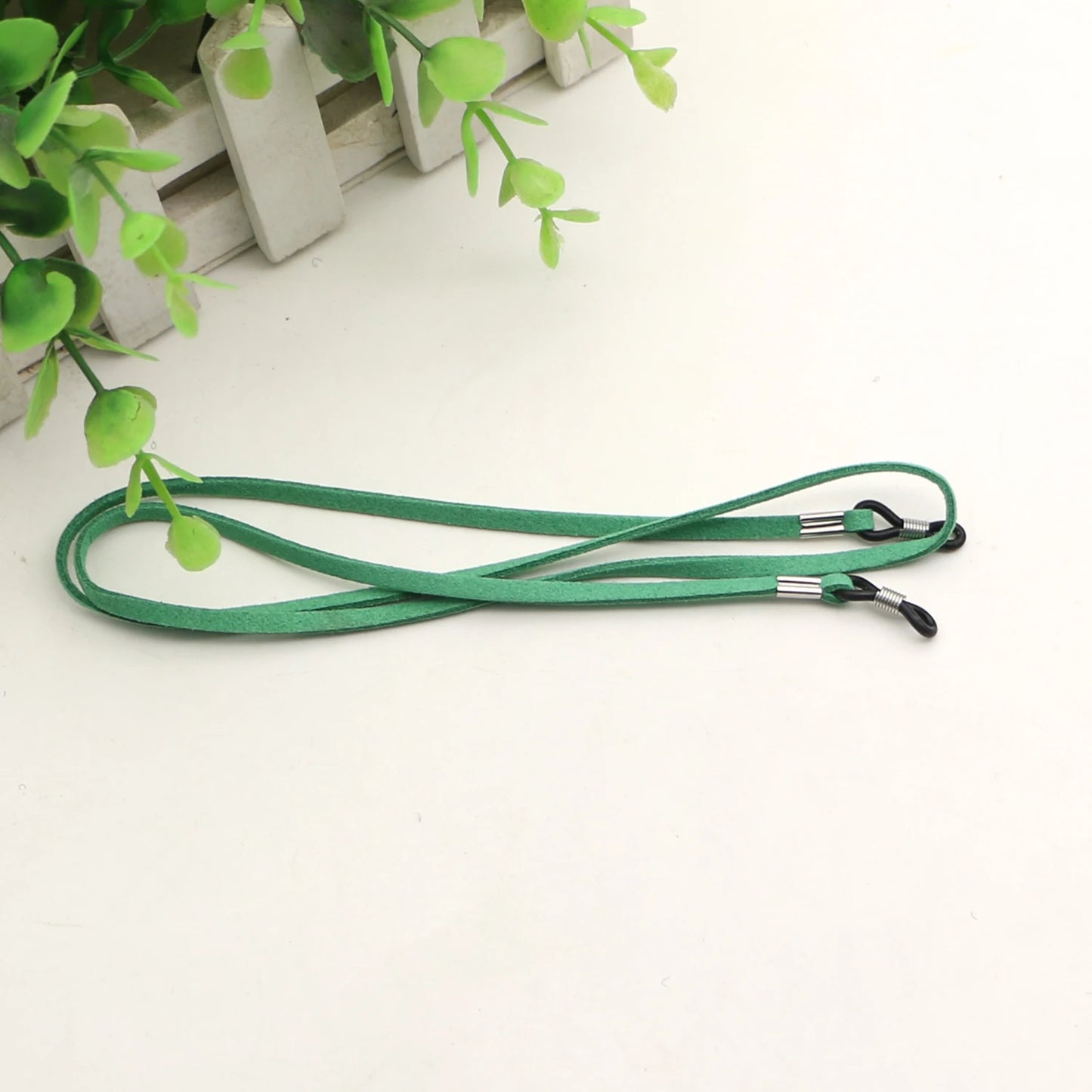 Colourful Leather Design High Elasticity Sunglasses Lanyard Strap Necklace Eyeglass Glasses Chain Cord Reading Glasses Strap Decoration