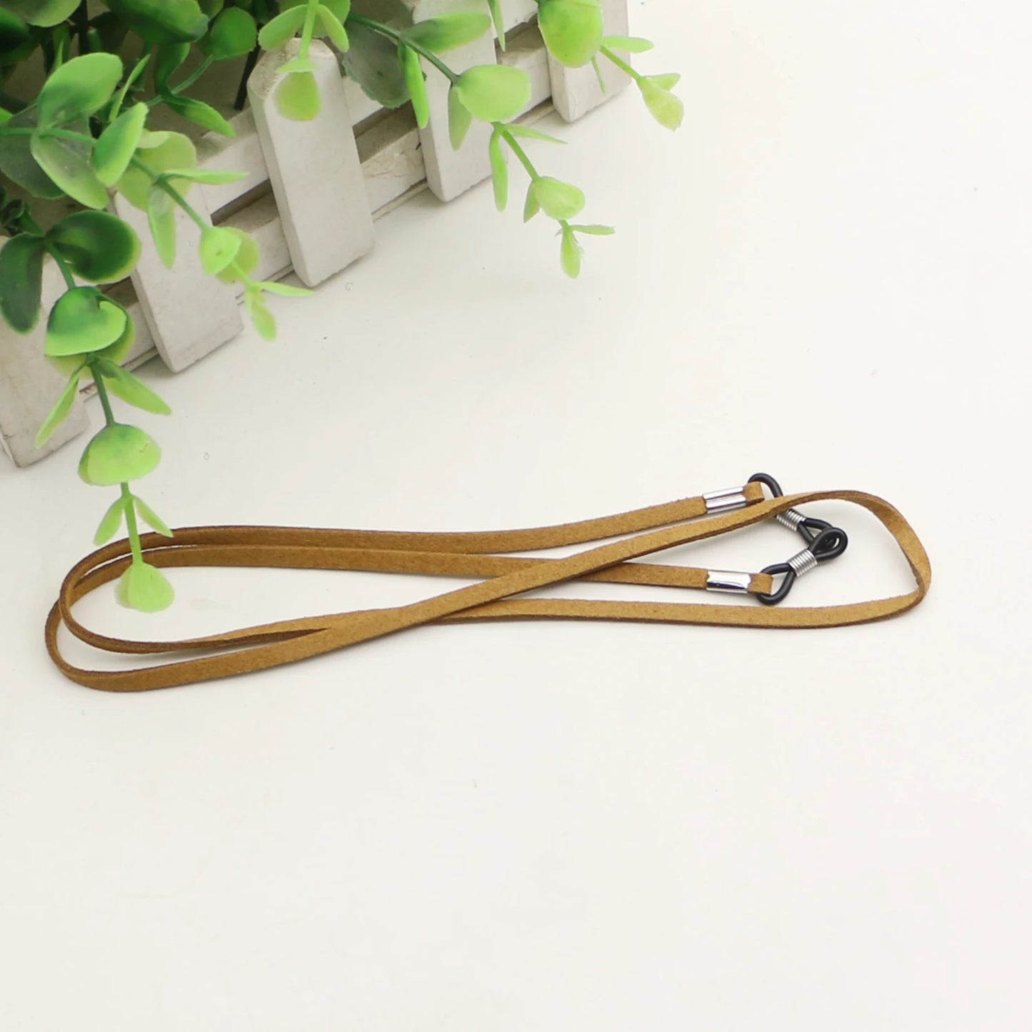Colourful Leather Design High Elasticity Sunglasses Lanyard Strap Necklace Eyeglass Glasses Chain Cord Reading Glasses Strap Decoration