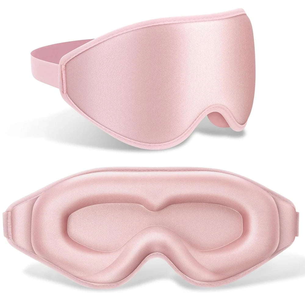 Soft 3D Sleep Mask  100% Light Blocking
