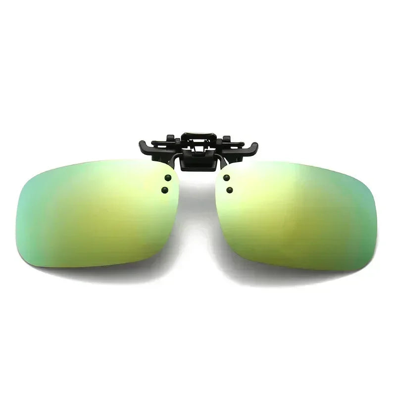 Polarized Sunglasses Clips Glasses Clip Driving Night Vision Eyeglasses UV400 Outdoor Shades High Definition Sun Glasses Clips