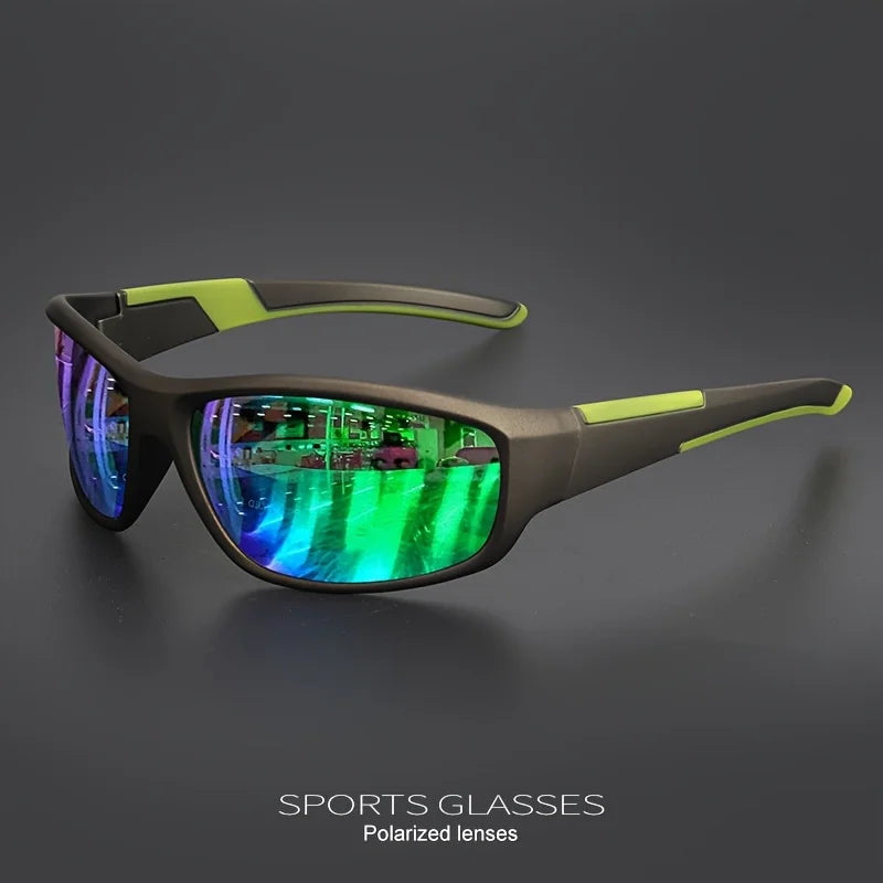Sports Polarized Sunglasses for Men Lightweight Night Vision Male Shades Cycling Driving Fishing Fashion Mirror Sunglass UV400