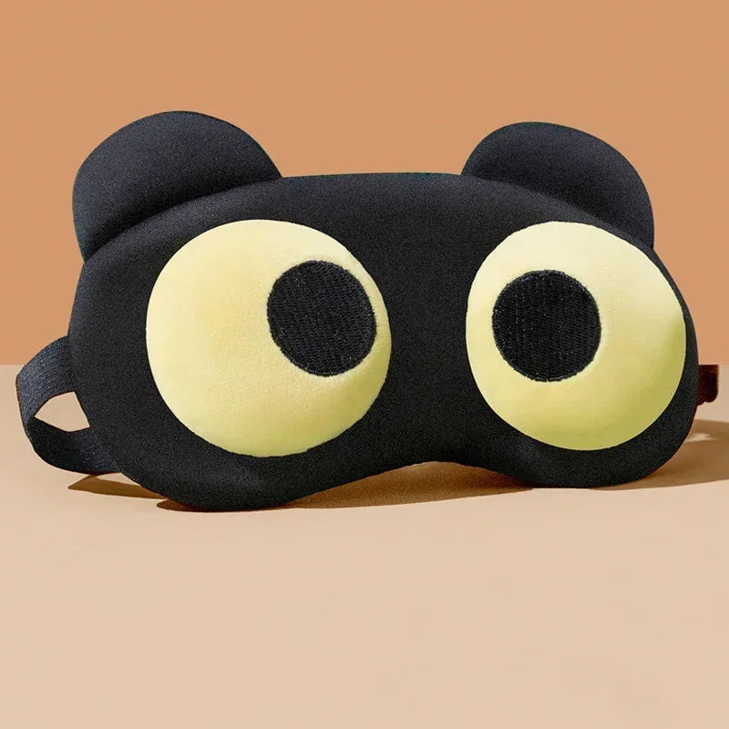 Cute Eye Mask Sleep Soothing Eye Fatigue Warm Compress Wear Comfortable Children And Students Eye Masks