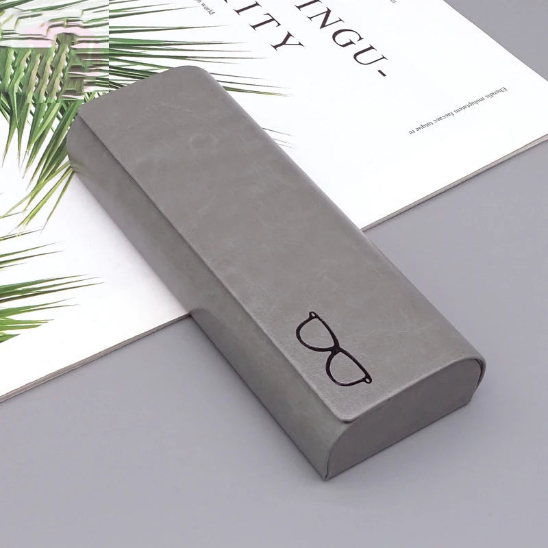 Rigid Glasses Case - New Fashion Fashion Myopia Sun Eye Box Men and Women Fashion Anti-pressure Mirror Case