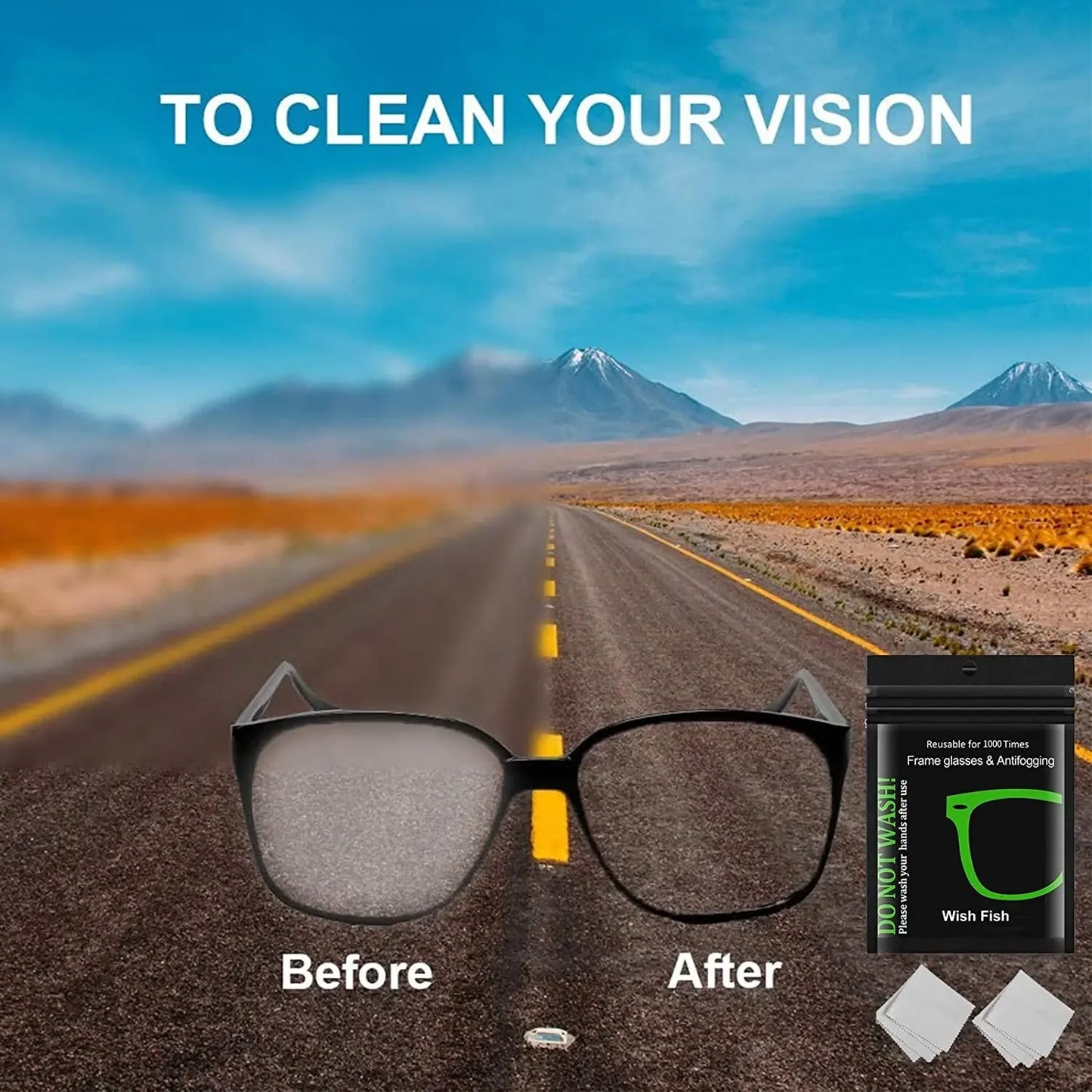 Reusable Anti-Fog Glasses Wipes Suede Pre-moistened Antifog Lens Cloth Defogger Eyeglass Wipe Glasses Prevent Fogging