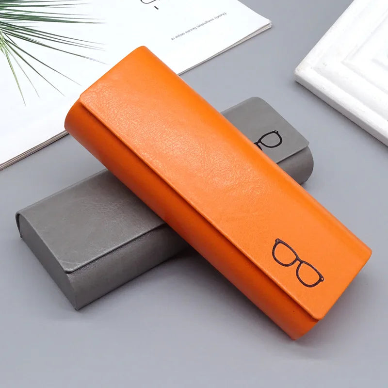 Rigid Glasses Case - New Fashion Fashion Myopia Sun Eye Box Men and Women Fashion Anti-pressure Mirror Case