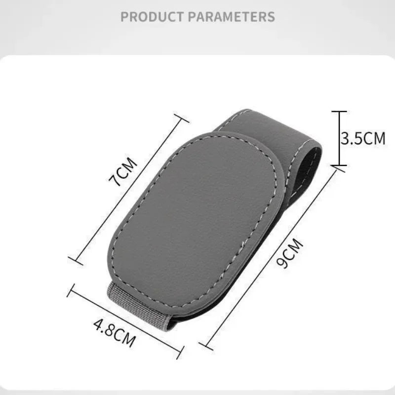 Car Glasses Case Sunglasses Clip Card Ticket Holder