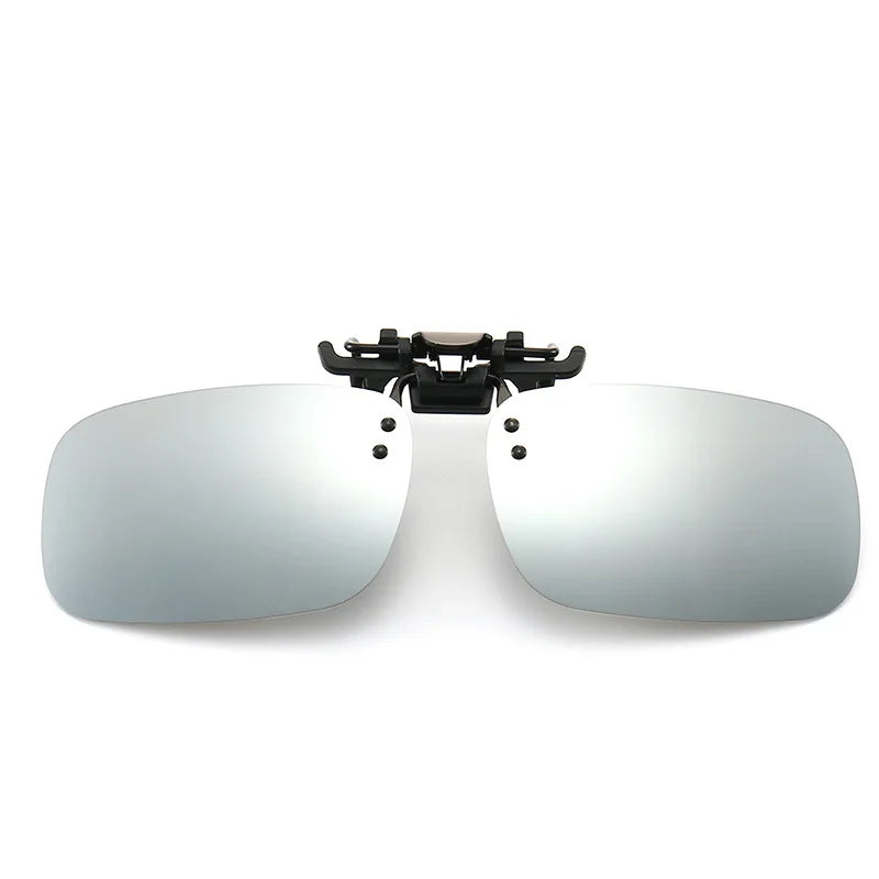 Polarized Sunglasses Clips Glasses Clip Driving Night Vision Eyeglasses UV400 Outdoor Shades High Definition Sun Glasses Clips