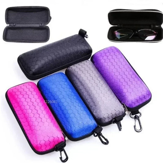 Honeycomb Glasses Case with Optional Lanyard Clip