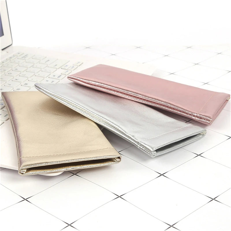 Soft  Reading Glasses Case - Solid Sun Glasses Pouch Simple Eyewear Storage Bags Eyewear Accessories