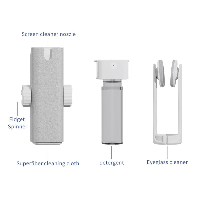 Eyeglass Cleaning Kit - Lens spray and microfiber cleaner for glasses/sunglasses/reading/anti blue light glasses