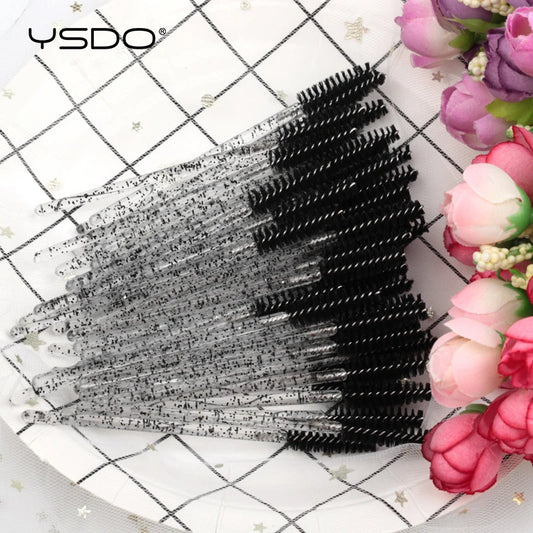 Eyelash Brushes / Mascara wands - False Eye Lashes Extension Tools Eyebrow Brush Mascara Wands Applicator Spoolers Lashes Cosmetic Tool