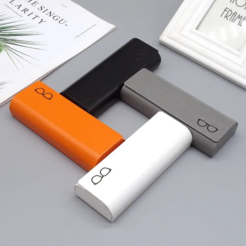 Rigid Glasses Case - New Fashion Fashion Myopia Sun Eye Box Men and Women Fashion Anti-pressure Mirror Case