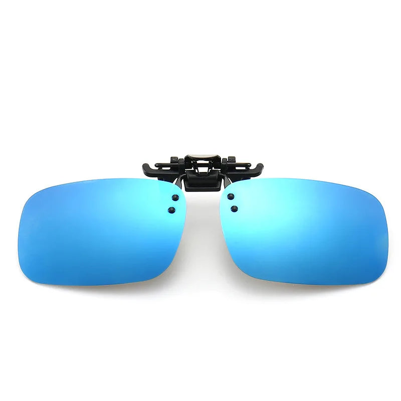 Polarized Sunglasses Clips Glasses Clip Driving Night Vision Eyeglasses UV400 Outdoor Shades High Definition Sun Glasses Clips