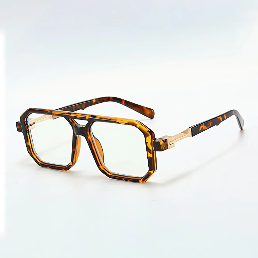 Light Frame Anti Blue Glasses Transparent Black Optical Glasse Women Men Square Eyewear Blocking eyeglasse Spectacle Eyeglasses