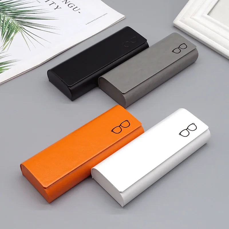 Rigid Glasses Case - New Fashion Fashion Myopia Sun Eye Box Men and Women Fashion Anti-pressure Mirror Case