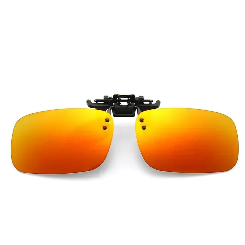Polarized Sunglasses Clips Glasses Clip Driving Night Vision Eyeglasses UV400 Outdoor Shades High Definition Sun Glasses Clips