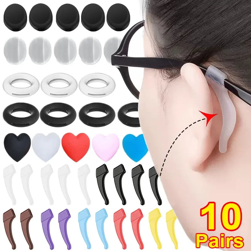 Silicone Antii-Slip Spectacle Attachments