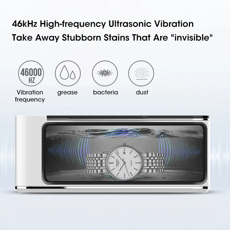 Ultrasonic Cleaner 35W High Frequency Deep Cleaning System