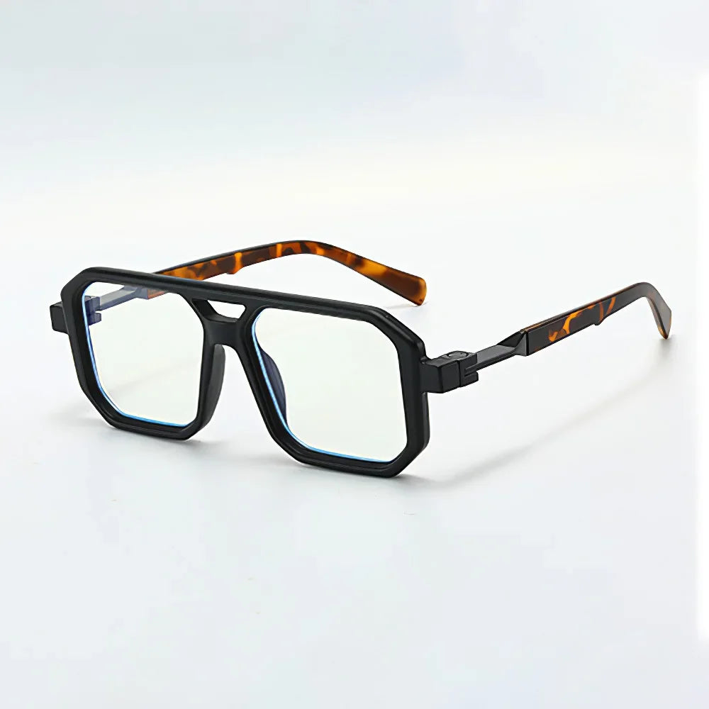 Light Frame Anti Blue Glasses Transparent Black Optical Glasse Women Men Square Eyewear Blocking eyeglasse Spectacle Eyeglasses